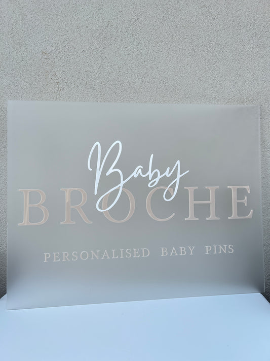 Rectangle Business Plaque