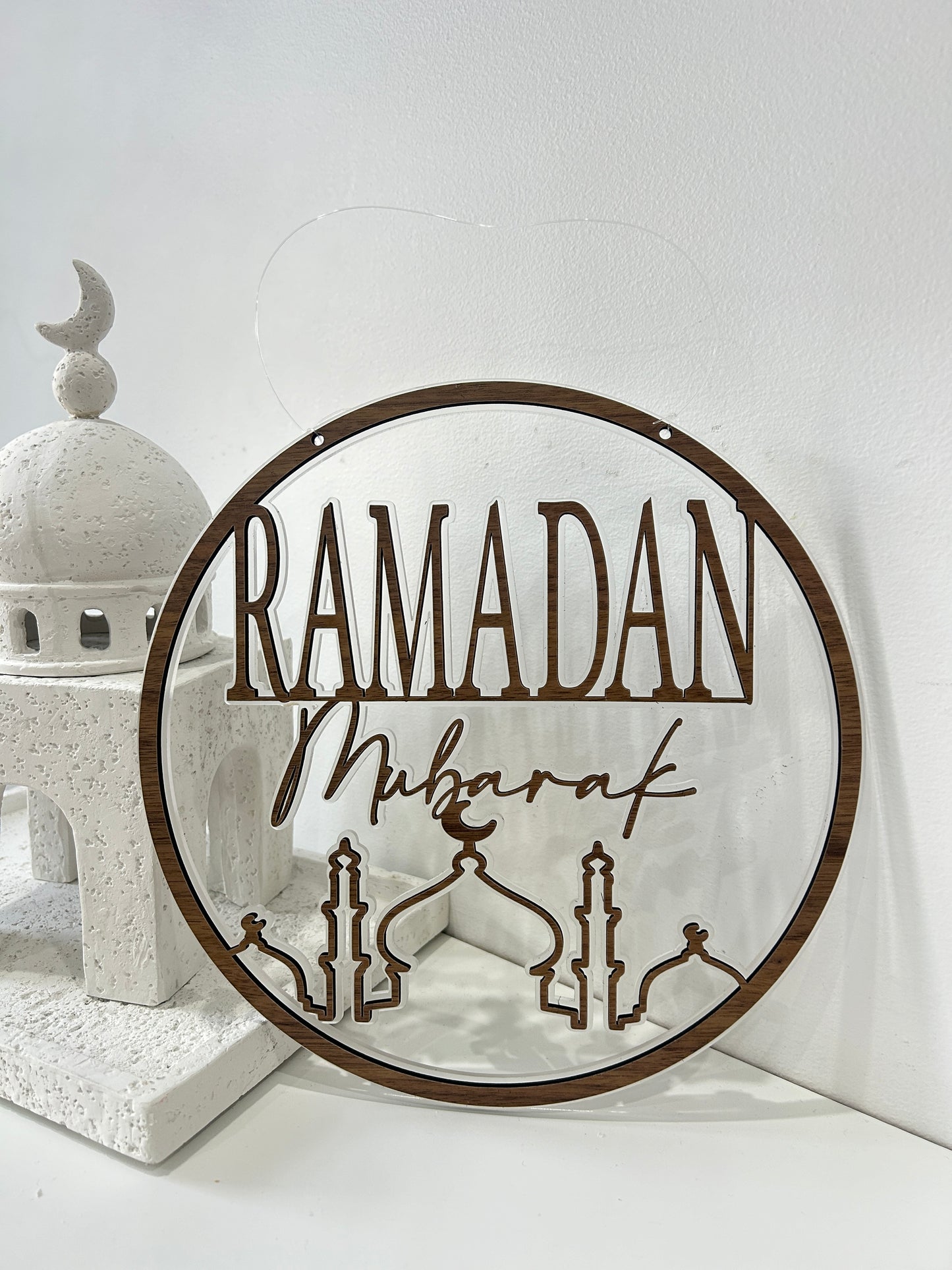 Mosque Ramadan Mubarak Door Sign