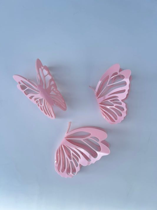 3D Detailed Butterflies