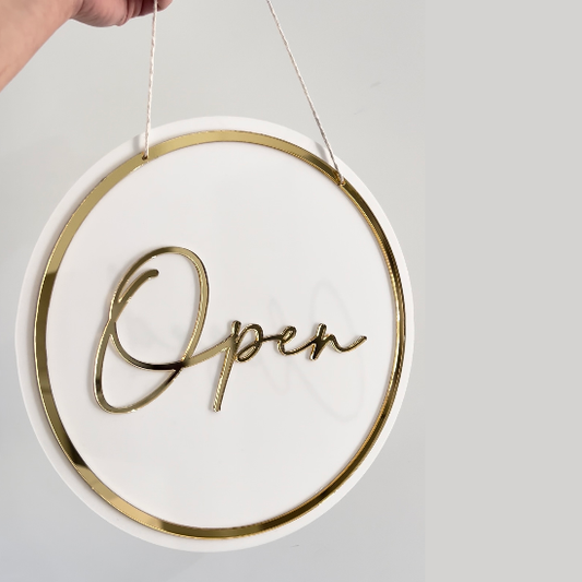 Open/Close door sign