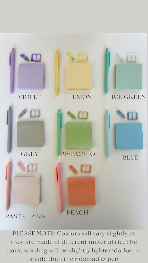 Teacher Notepad + Pen holder Gift