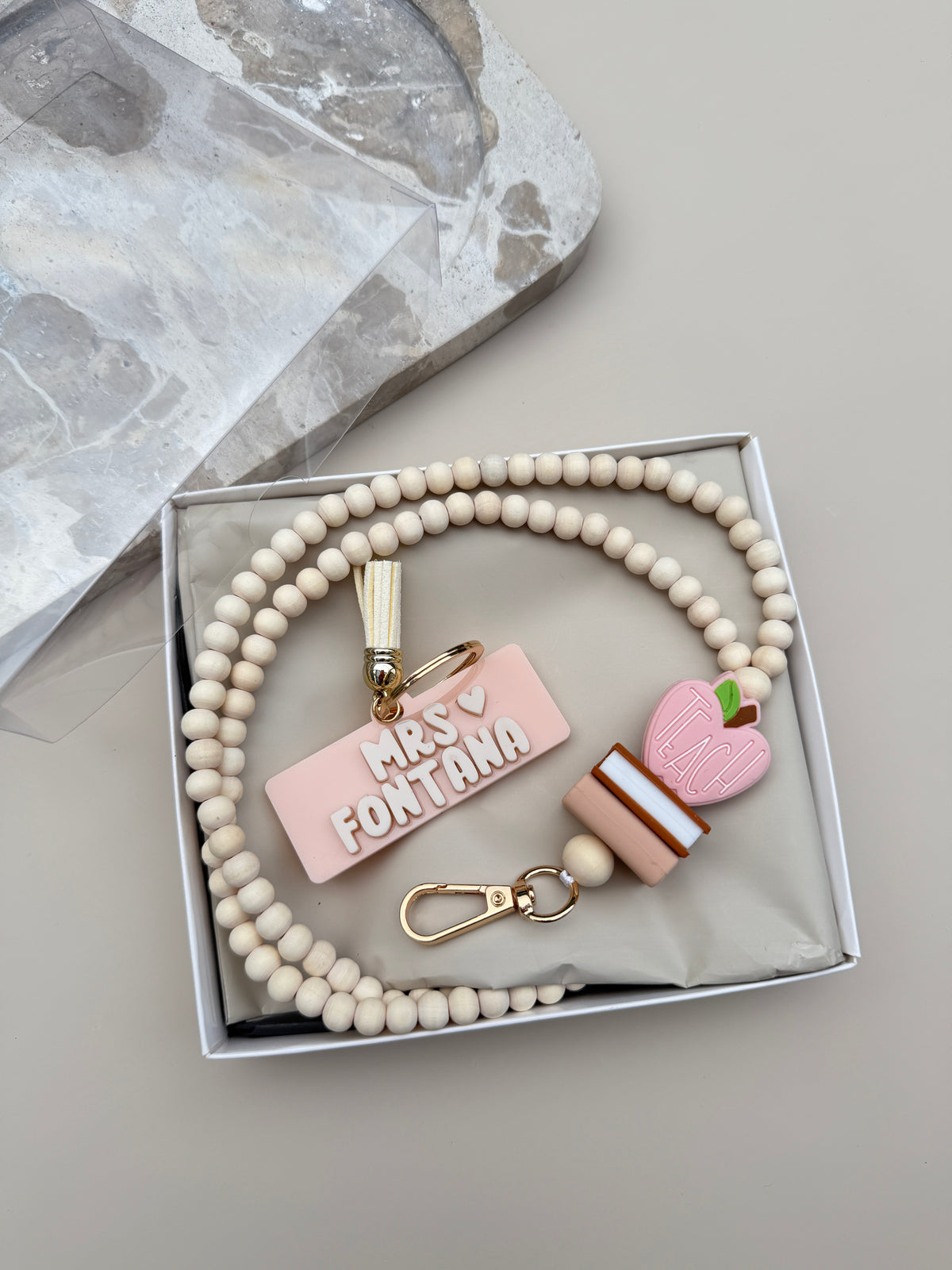 Personalised Teacher Lanyard