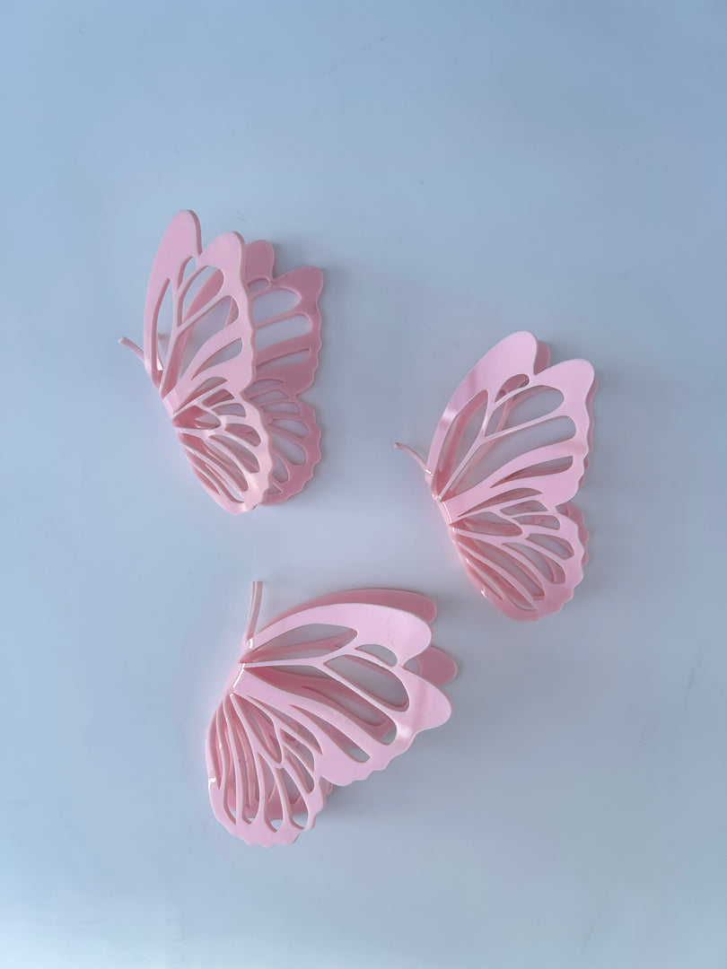 3D Detailed Butterflies