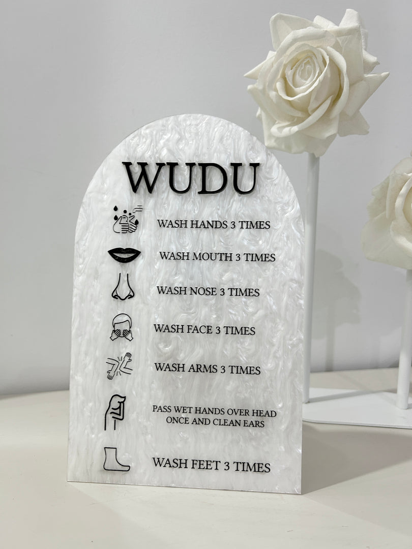 WUDU CHART