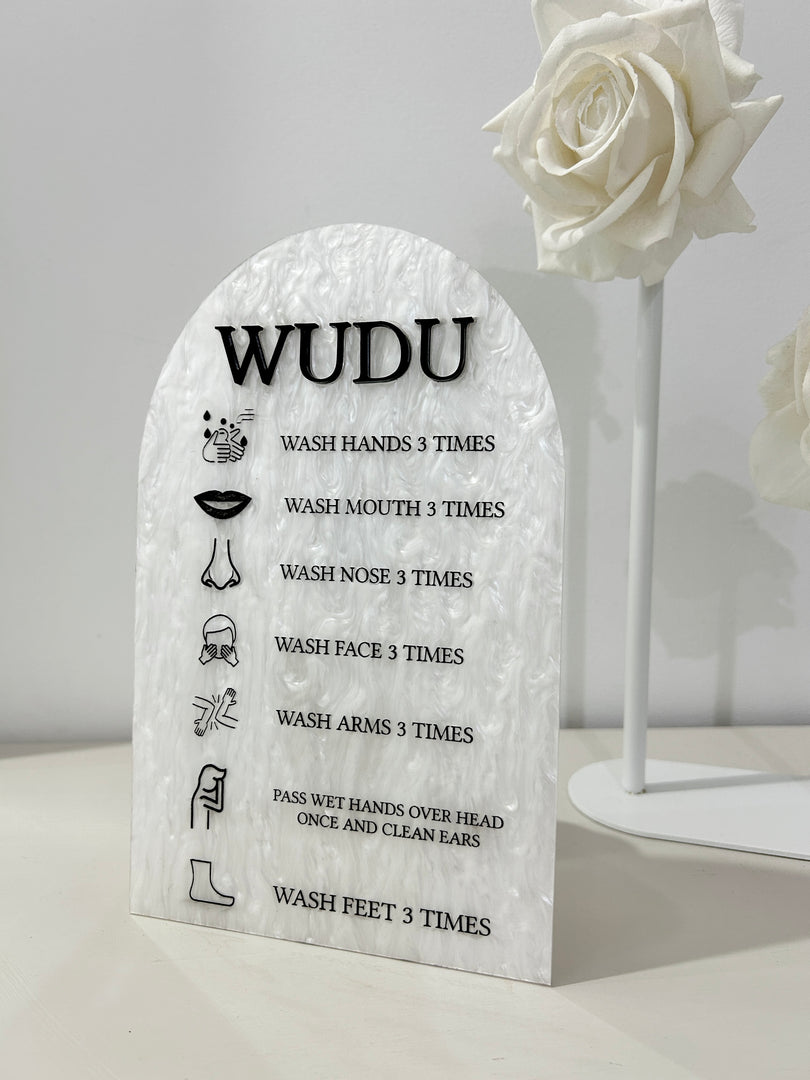 WUDU CHART