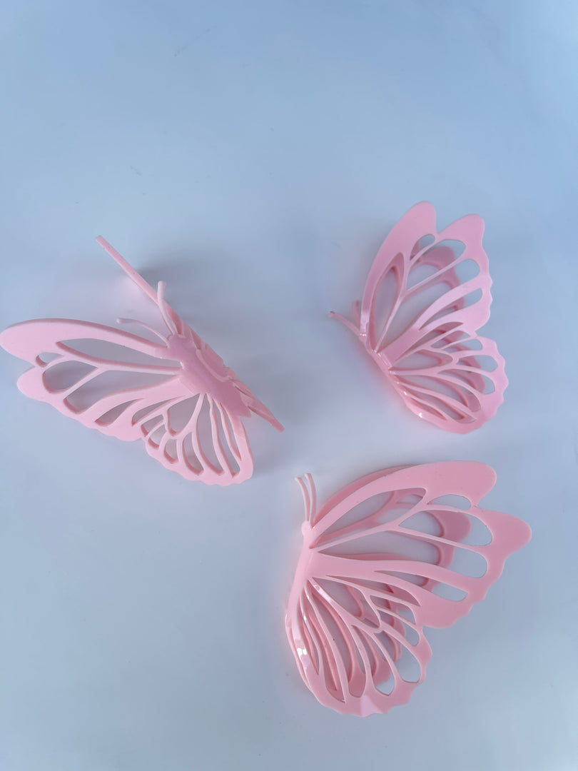 3D Detailed Butterflies