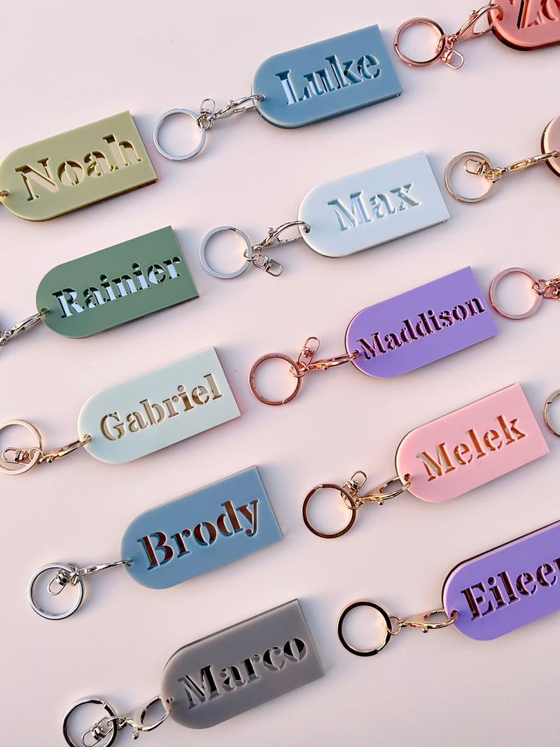 Retro Keyrings