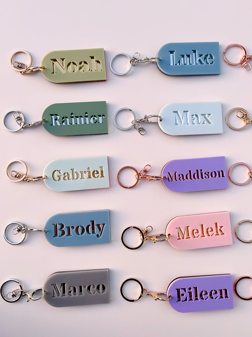 Retro Keyrings