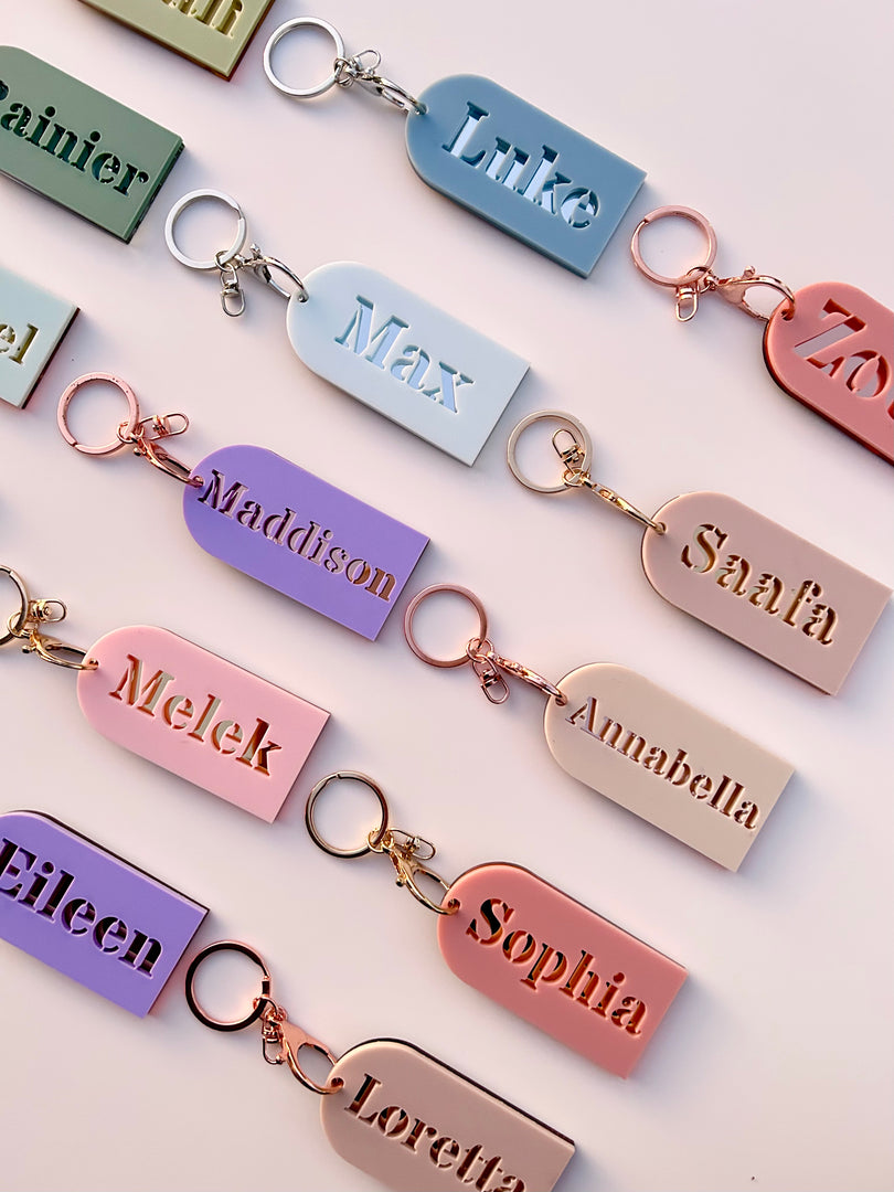 Retro Keyrings