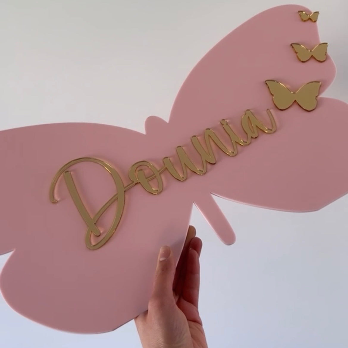 Butterfly plaques