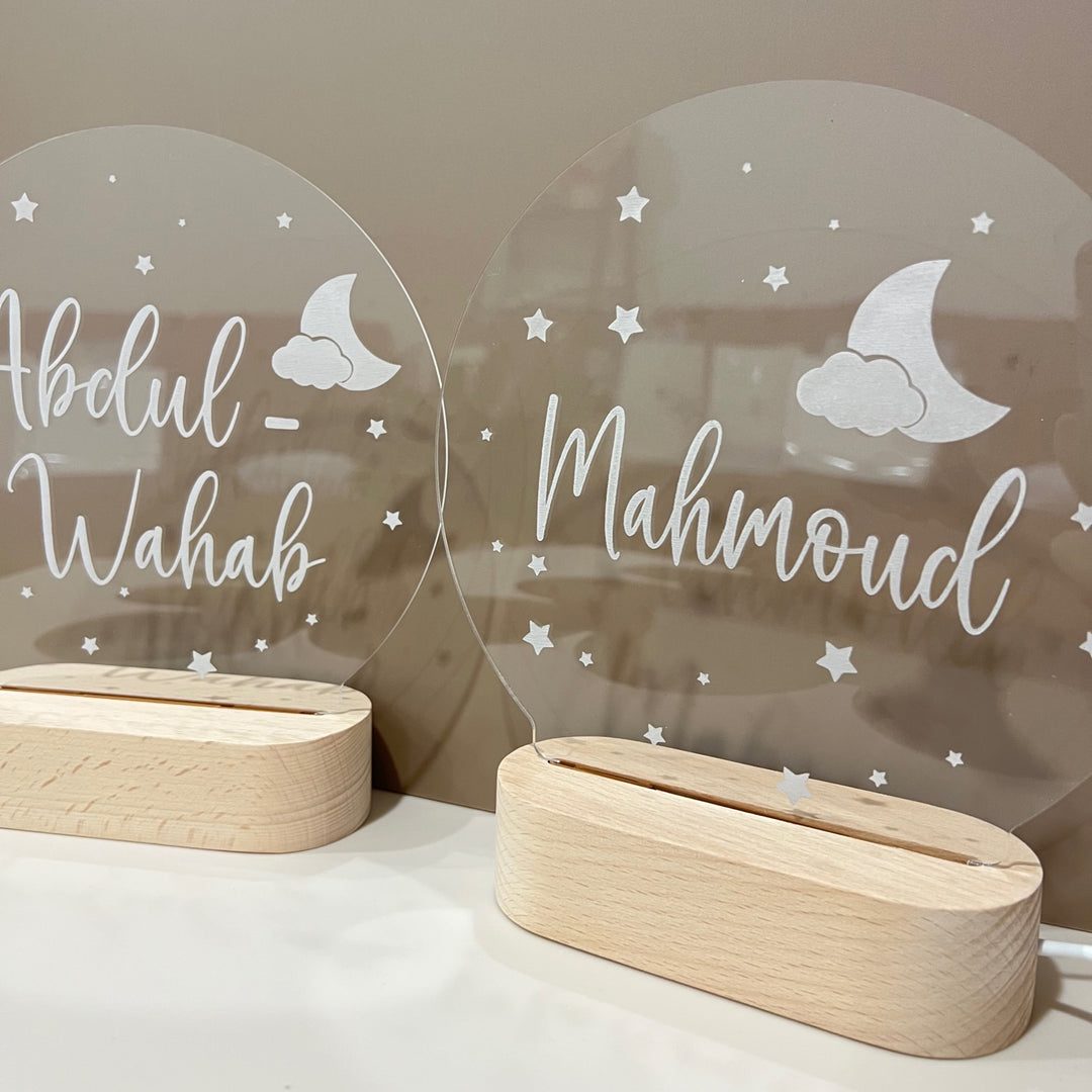 Personalised night lights