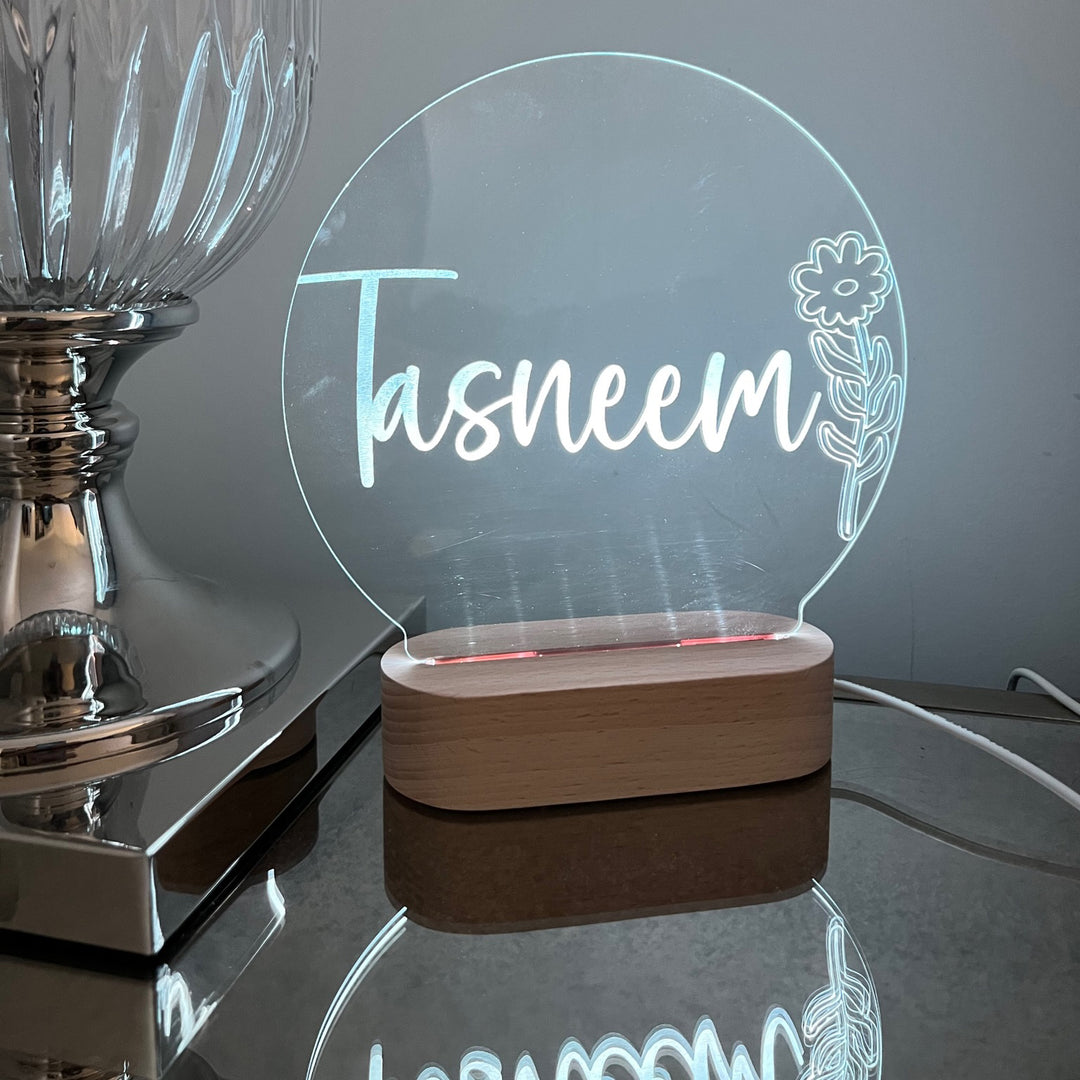 Personalised night lights