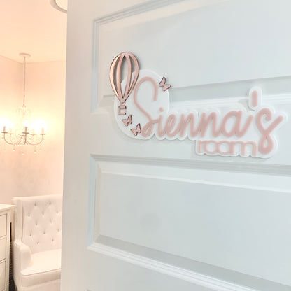 Accessorized room signs