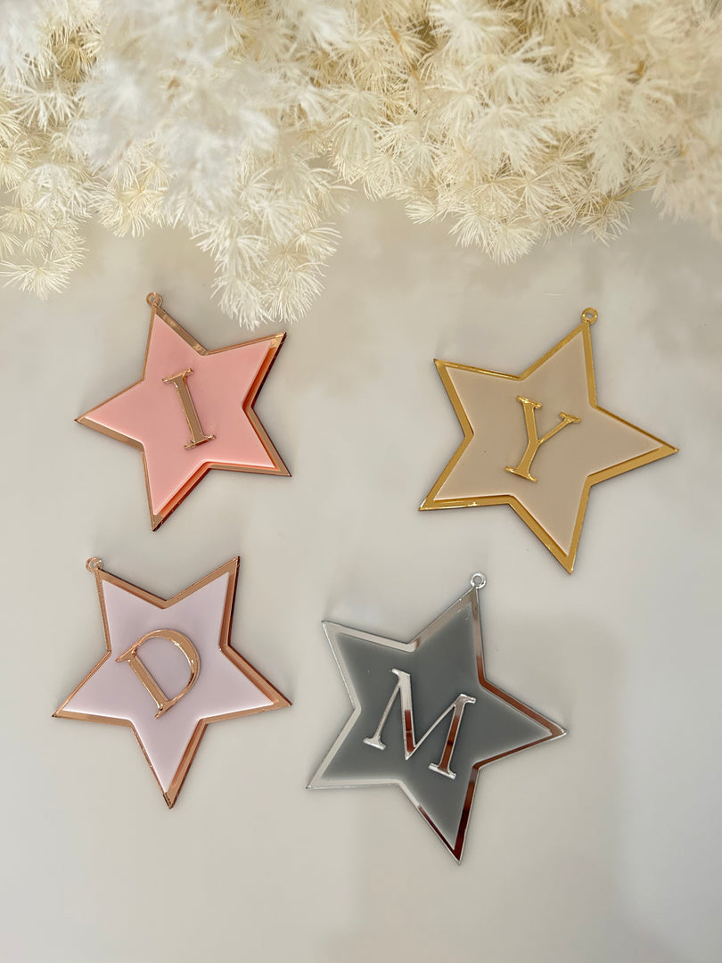 Layered Star Baubles