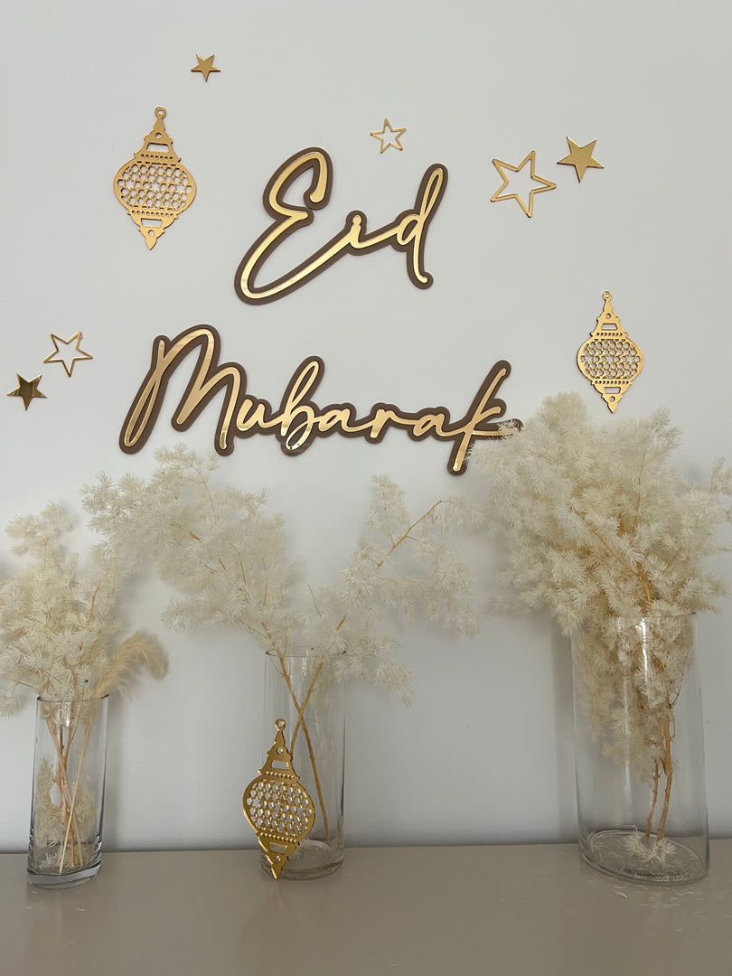 Layered Eid Mubarak Set