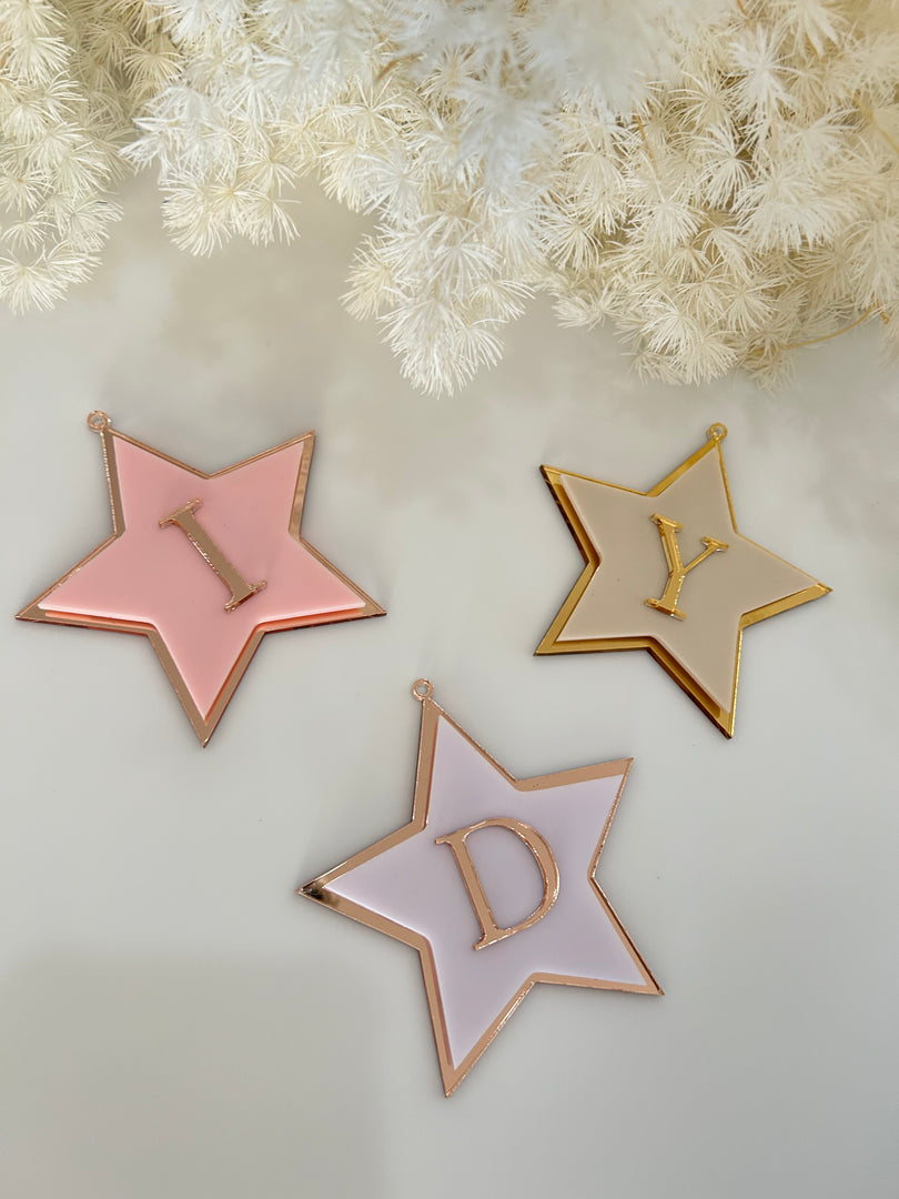 Layered Star Baubles